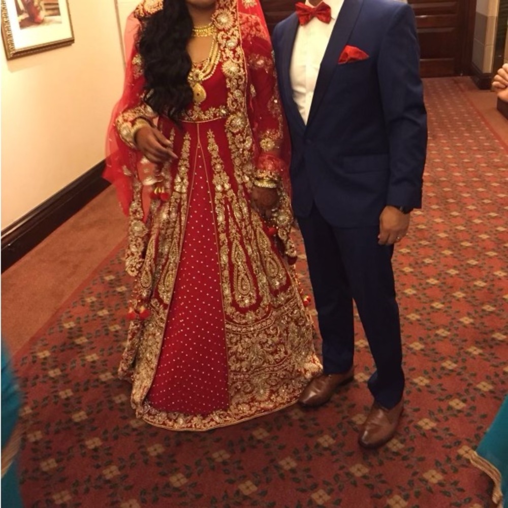 Beautiful indian bridal gown/ bridal dress - Picture 5 of 5